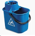Optima heavy duty 14l mop bucket blue 