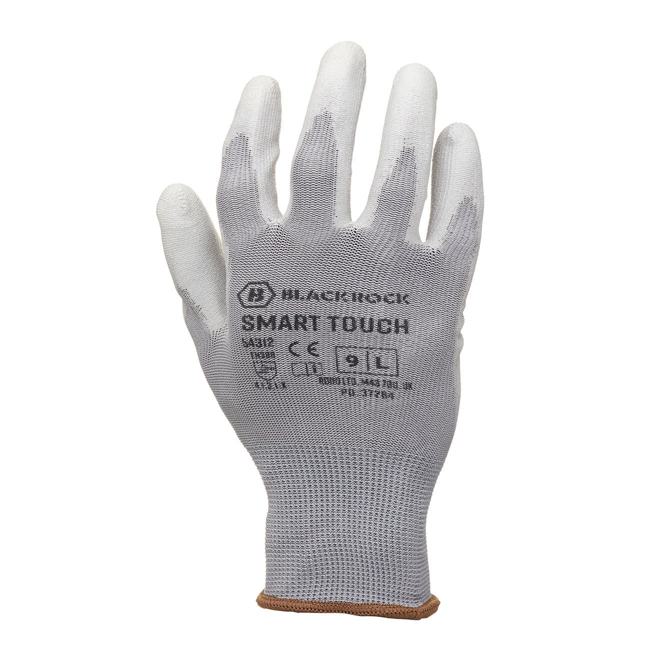 Blackrock 54312 smart touch work glove - size 9 large 