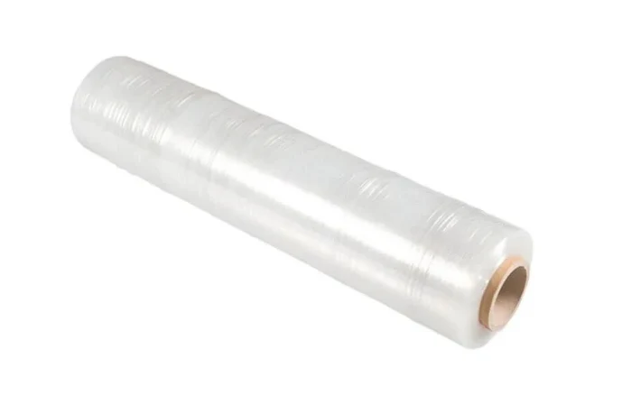 Clear extended core stretch film 400mm x 275m x 23mu