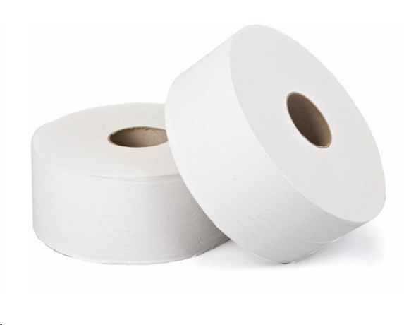 Jumbo toilet rolls 300m (60mm core) recycled - case of 6