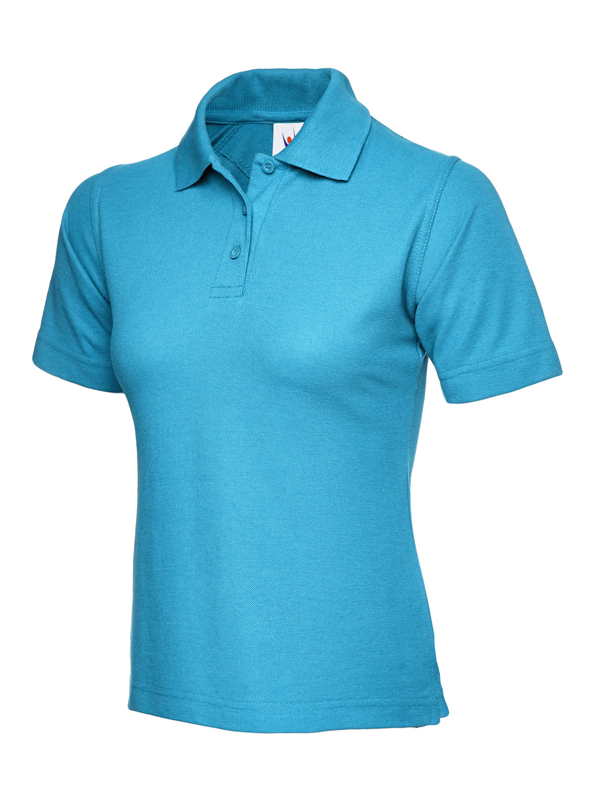 Uc106 - sky - large - 220gsm ladies poloshirt