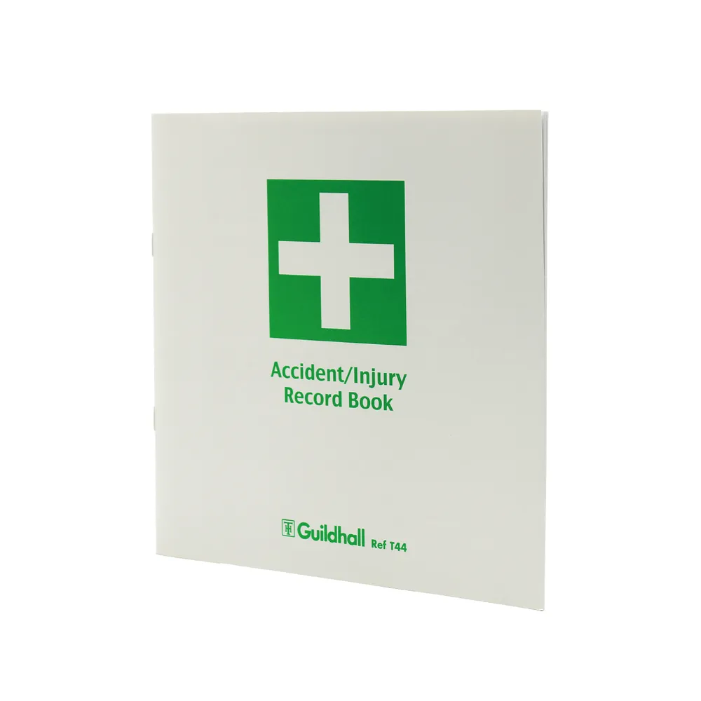 Guildhall accident and injury book compliant with dpa (pack of 5) t44